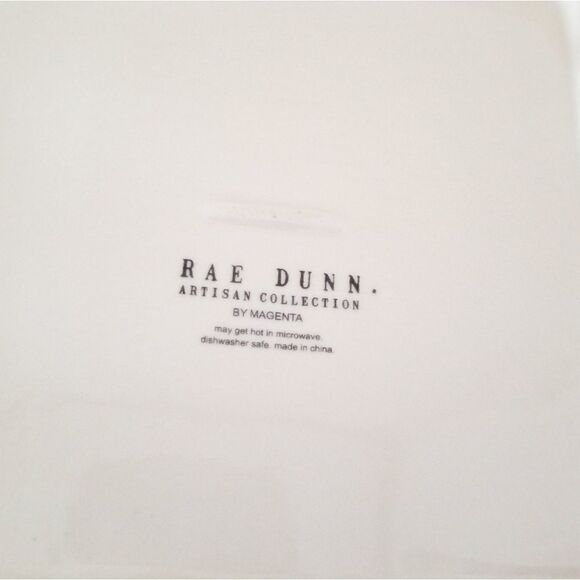 Rae Dunn square serving plate artisan collection - Picture 3 of 3